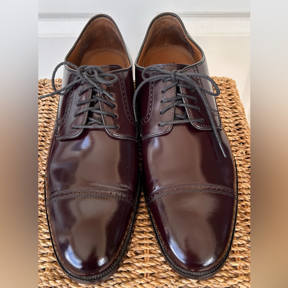 Johnston & Murphy Bradford‎ Cap Toe Oxford Size 12D